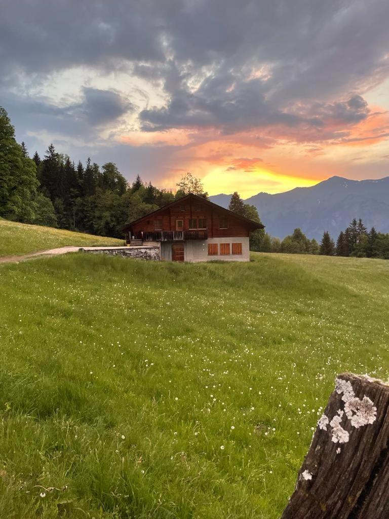 Chalet Mit Alpenambiente Axalp 브리엔츠 외부 사진